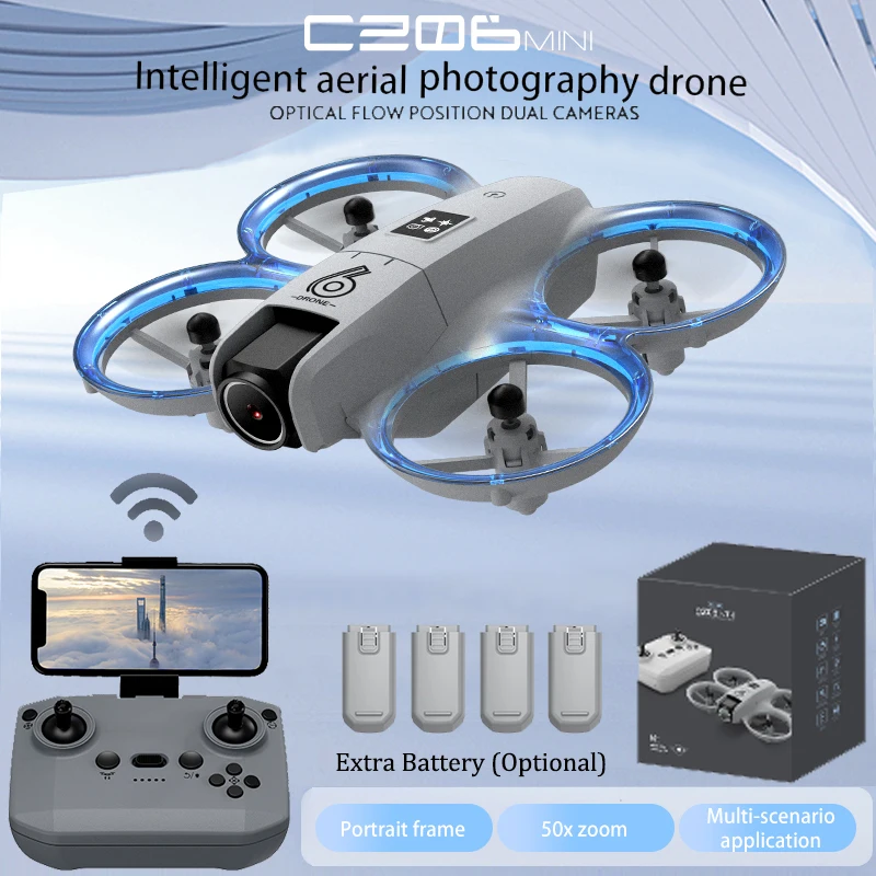 CZ06 ミニ RC クアッドコプター ドローン - 480 - Drone Controller Screen のレビューと価格
