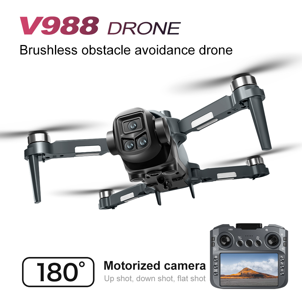 新品 純正 V988 カメラドローン 8K プロフェッショナ - Jjrc Drone X12 のレビューと価格