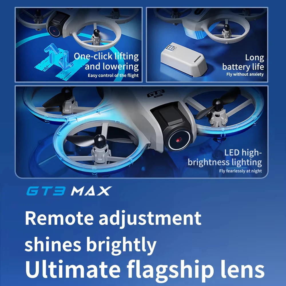 GT3 Max 光学フローGPS搭載ドローン、8K超高画質デ - Drone Battery Adapter のレビューと価格